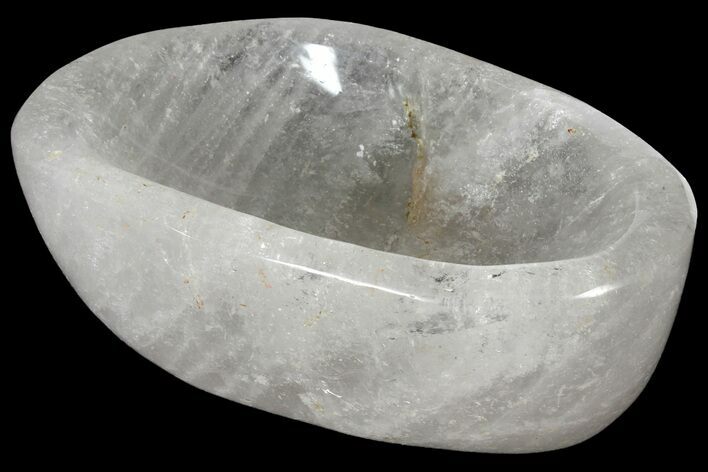 Polished Quartz Bowl - Madagascar #120188